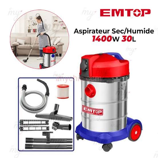 Aspirateur EMTOP 1400W 