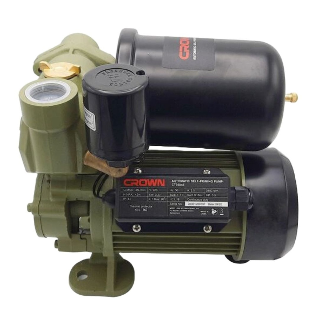 Crown Water Pump + Integrated Brain