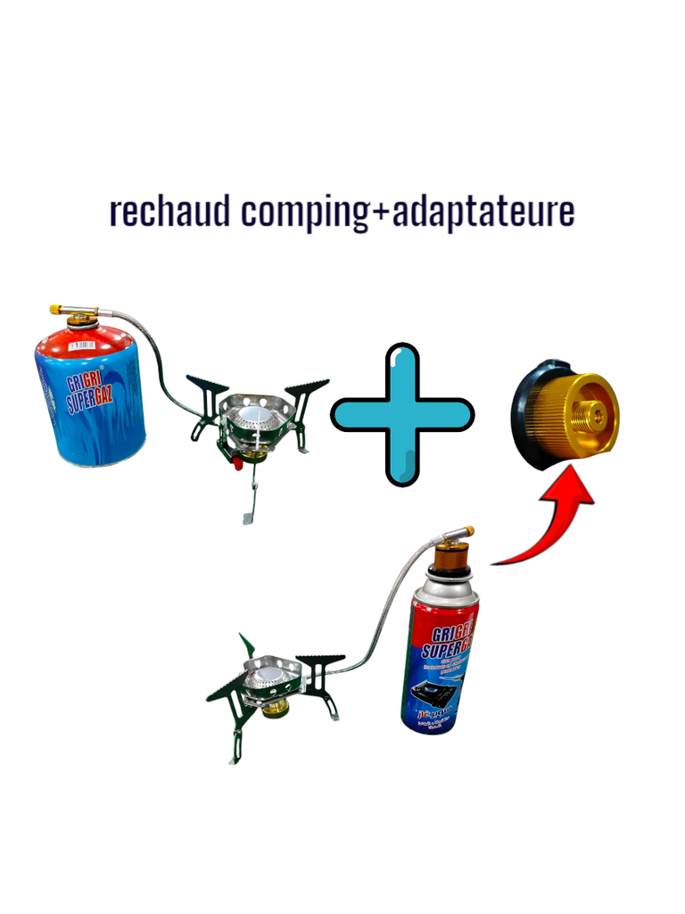 Rechaud Comping Portable avec Flexible