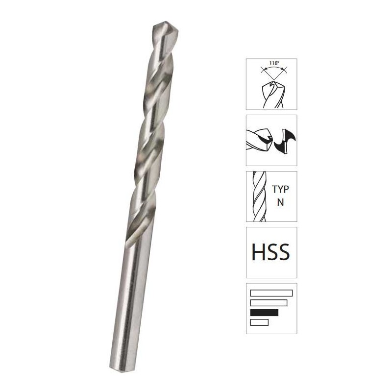 Mèche Acier Chromée Harbo