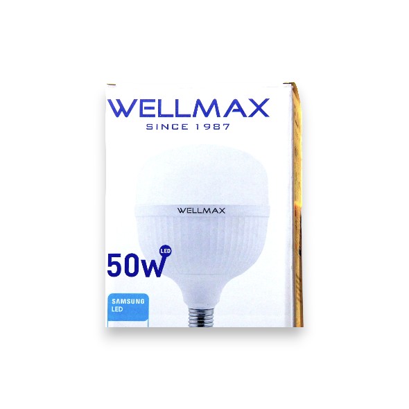مصباح قابل لإعادة الشحن Wellmax 50W