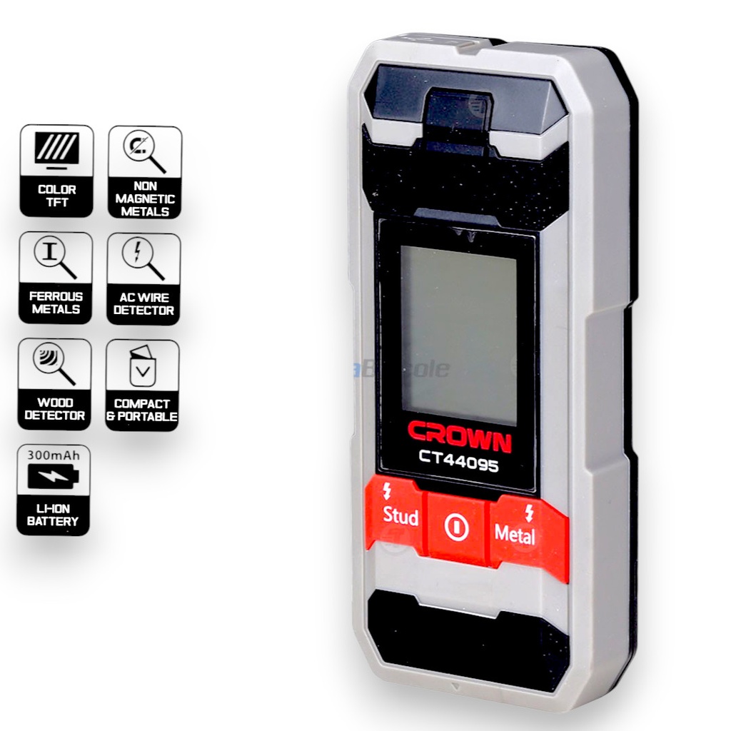 Crown metal and wood detector