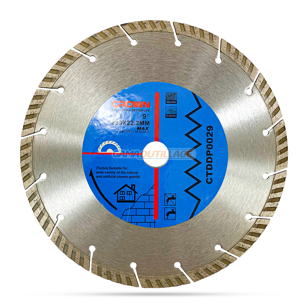 Diamond Segment Disc (230mm) CROWN