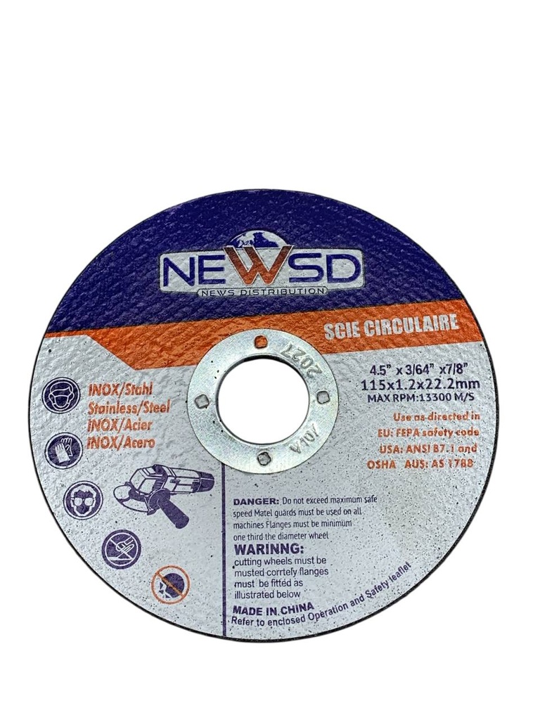 Disque Inox NEWSD