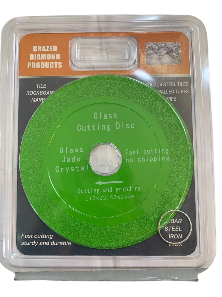 Disque à Couper Verre 115mm WISEMEN