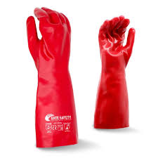 Gants Anti Acide Rouge