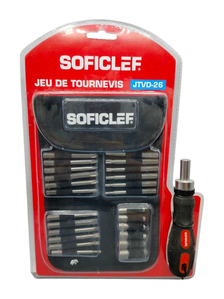 Jeux De Tournevis (26pcs) SOFICLEF