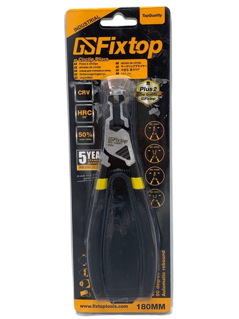 Pince Cerclips Coude FIXTOP