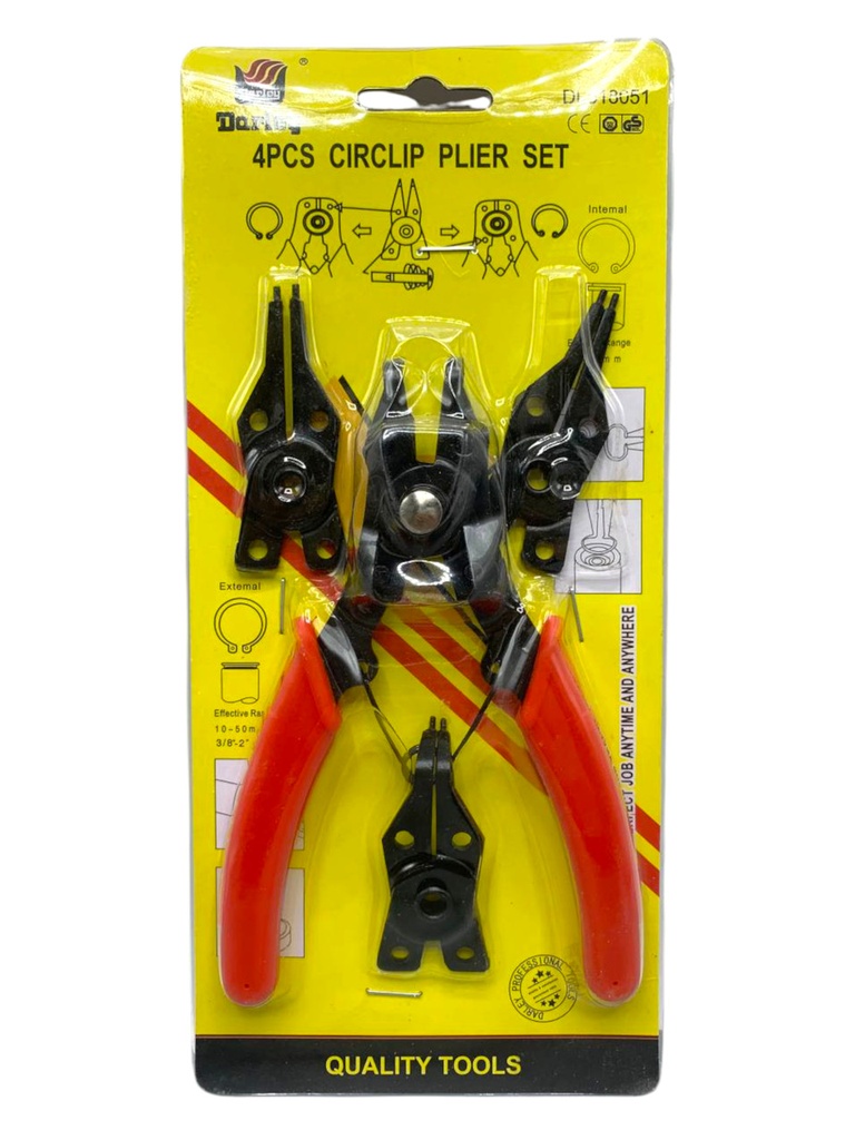 طقم كماشات سيركليب(4pcs)