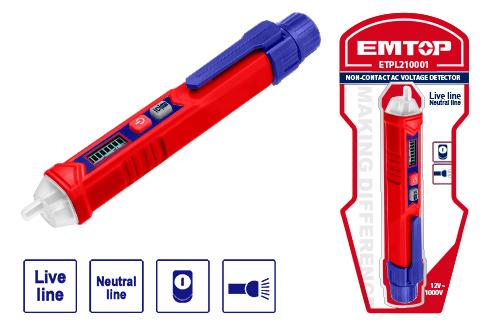 Tournevis Détécteur Voltage EMTOP