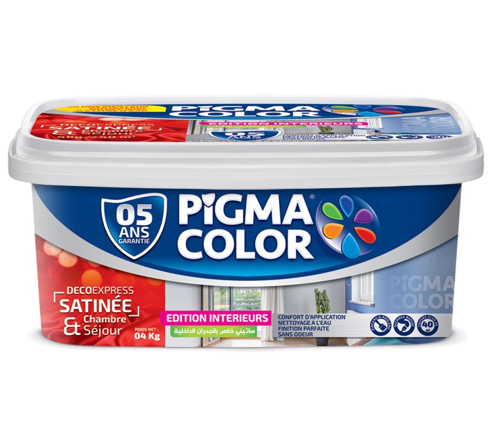 Water-resistant acrylic paint