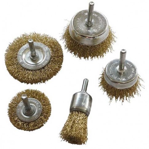 Brosse Perceuse Métallique Jeux 