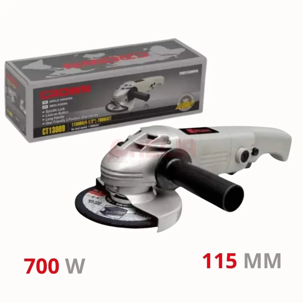 CROWN Angle Grinder 700W 13009
