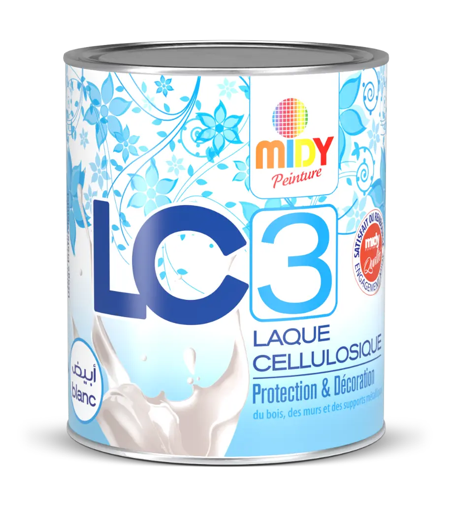 Laque Cellulosique LC3 MIDY