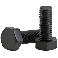 Boulon Tête Hégxagonal Noir 8mm
