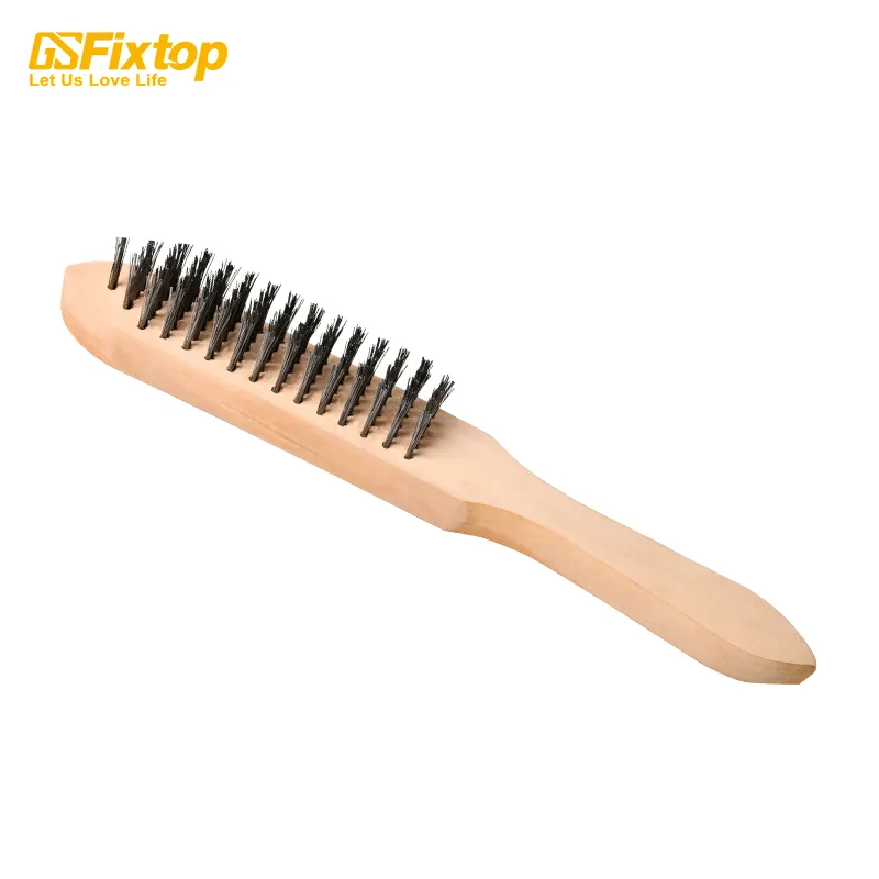 Brosse Métallique FIXTOP Manche Bois 