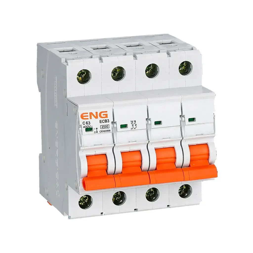 Disjoncteur Tétrapolaire Pole ENERGICAL