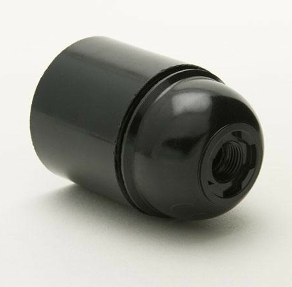 Douille De Lampe Noir E27 