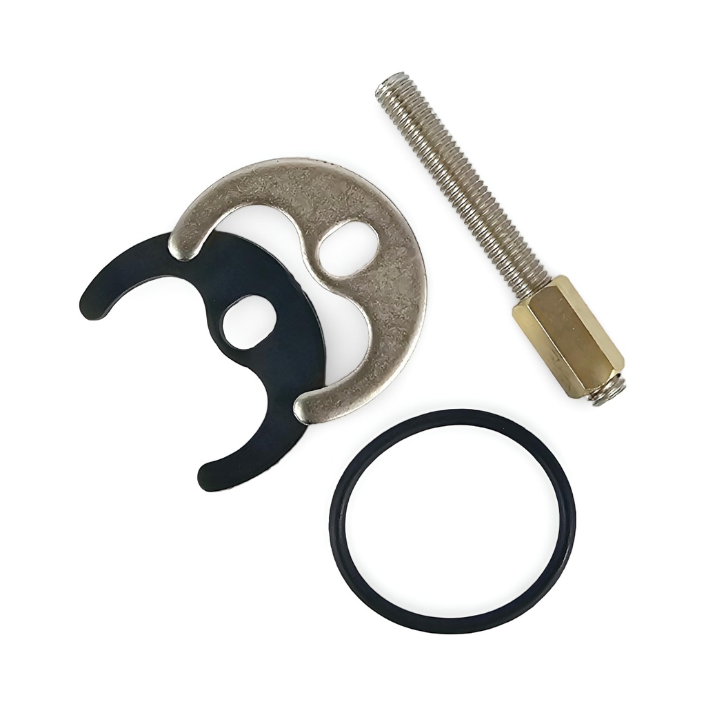 Fixation Mitigeur Inox 2 Tige