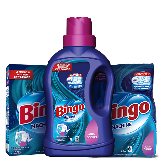 Liquide Machine à Laver Anti Bactéries (2.5L) BINGO