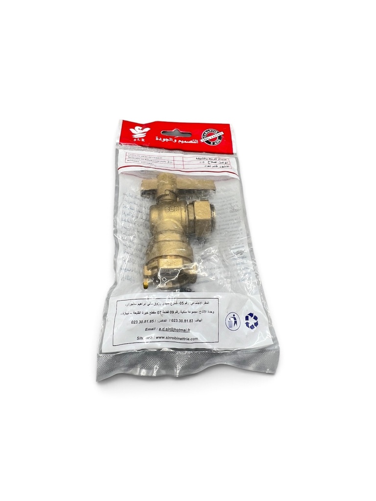 Robinet Compteur D'eau PEHD 25/20 Libre