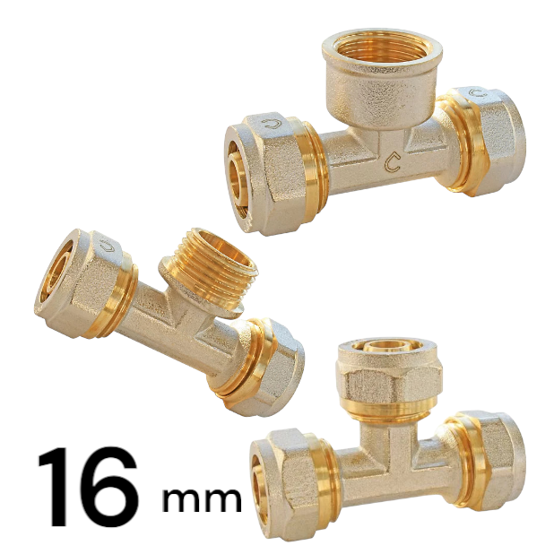 Té Multicouche 20mm Egale à Visser