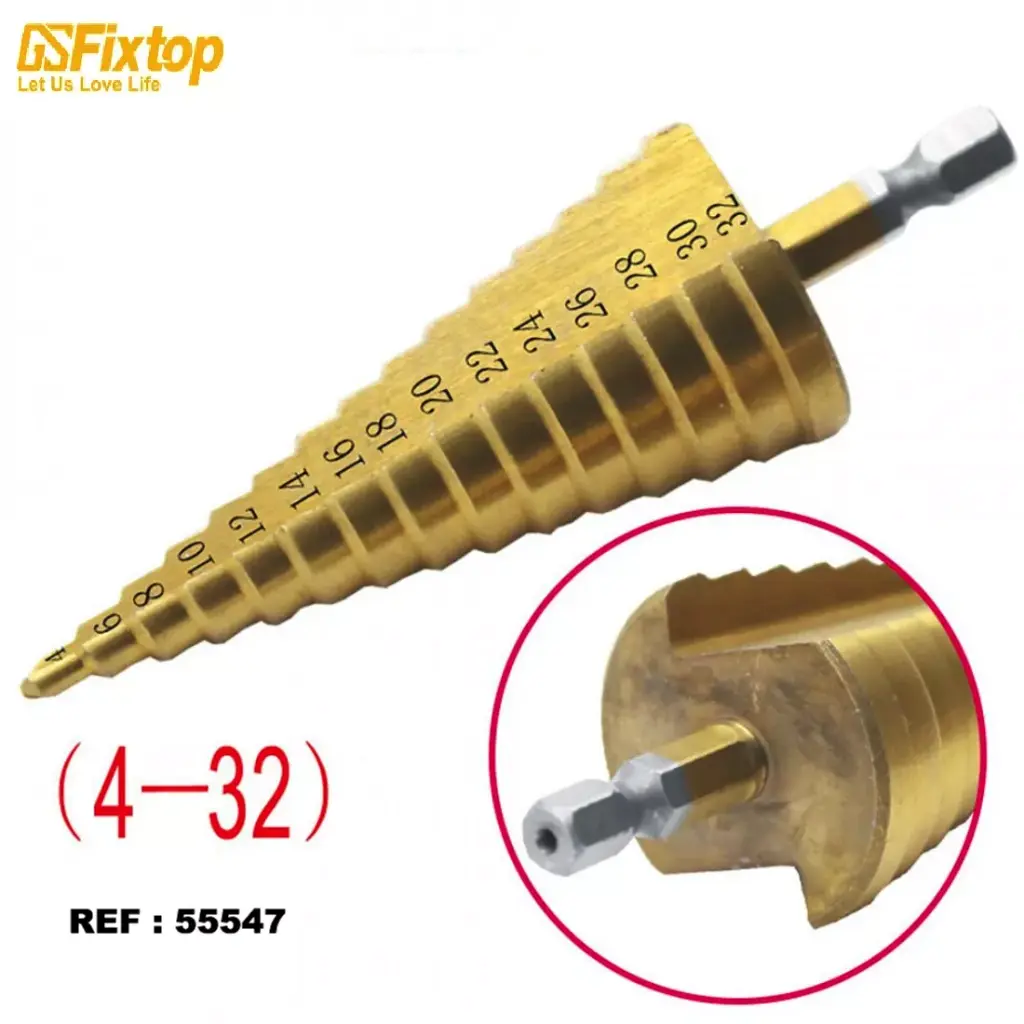 Mèche Pyramide 4-32 Fixtop