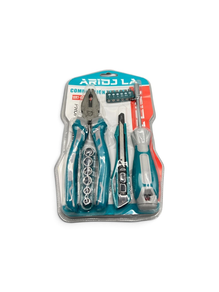 Kit Pince + Cutteur + Tournevis ARIDJ  