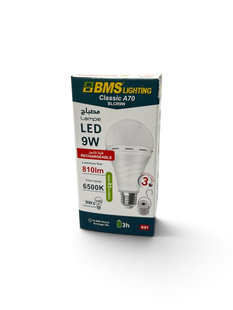 Lampe Led Rechargable E27 BMS