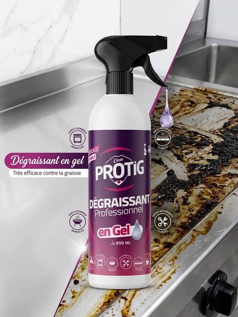 GEL Dégraissant Vaporisé PROTIG 850ml 