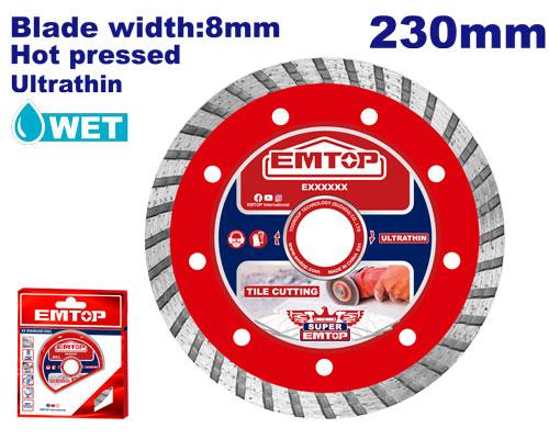 Disque Diamant EMTOP Slim 230mm  (copie)