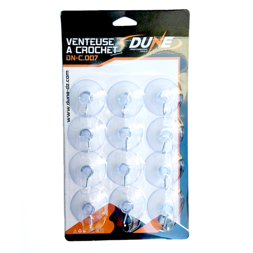 Ventouse Verre 2 Vent Noir Balo