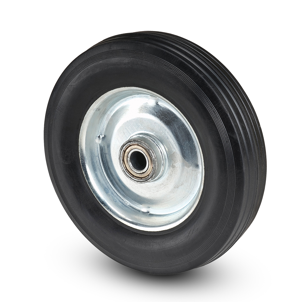 Roue Diable Caoutch Noir
