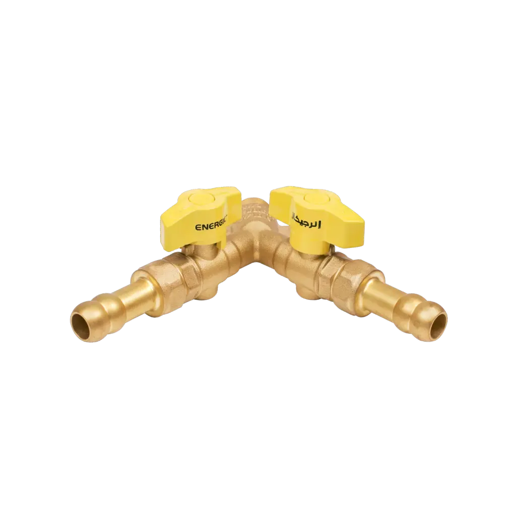 صنبور غاز مزدوج  Energical