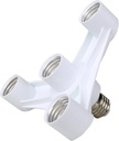 Douille De Lampe Blanc